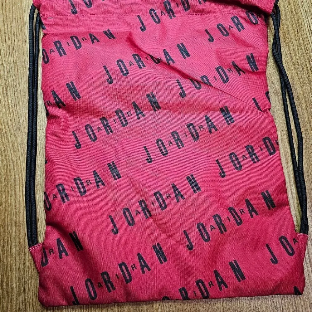 Air Jordan 1 2 3 4 5 6 11 12 13 Bred Gym Sack Bag Playoffs Red Black White New
